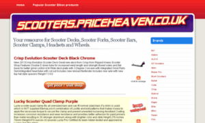 Scooters.priceheaven.co.uk thumbnail