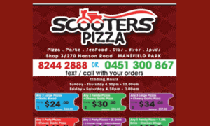 Scooterspizza.com.au thumbnail