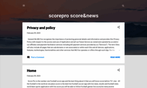 Scoreprolive.blogspot.com thumbnail