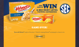 Scorewithvelveeta.com thumbnail