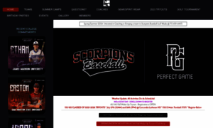 Scorpionsbaseball.org thumbnail