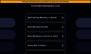 Scotchwhiskyexpress.com thumbnail