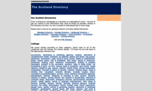 Scotlanddirectory.info thumbnail