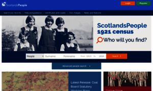 Scotlandspeople.gov.uk thumbnail