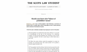 Scotslawstudent.wordpress.com thumbnail