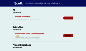 Scottconstructiongroup.applytojobs.ca thumbnail