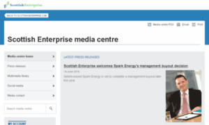Scottish-enterprise.presscentre.com thumbnail