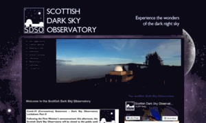 Scottishdarkskyobservatory.co.uk thumbnail