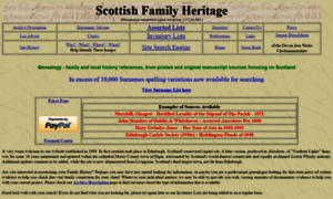 Scottishfamilyheritage.co.uk thumbnail