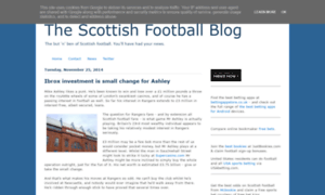 Scottishfootballblog.co.uk thumbnail