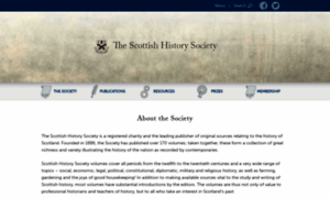 Scottishhistorysociety.com thumbnail