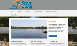 Scottlakeresort.com thumbnail