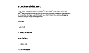 Scottnesbitt.net thumbnail