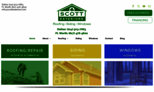 Scottroofing.com thumbnail