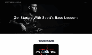 Scotts-bass-lessons.teachable.com thumbnail