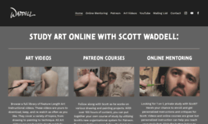 Scottwaddellfinearts.com thumbnail