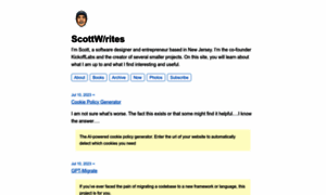 Scottwater.com thumbnail