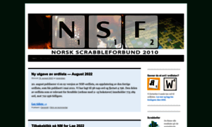 Scrabbleforbundet.no thumbnail