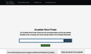 Scrabblewordfind.com thumbnail