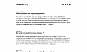 Scraly.github.io thumbnail