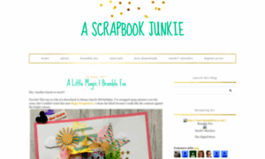 Scrapbook-junkie.blogspot.com thumbnail