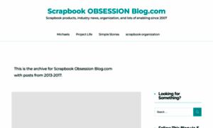 Scrapbookobsessionblog.com thumbnail