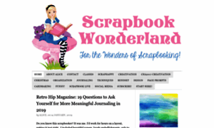 Scrapbookwonderland.com thumbnail