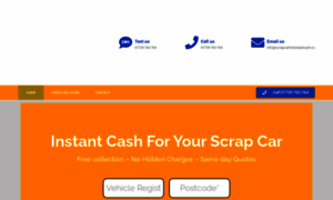 Scrapcarforinstantcash.co thumbnail