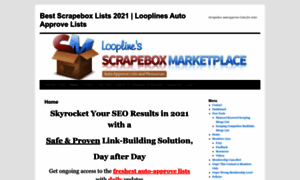 Scrapeboxmarketplace.com thumbnail