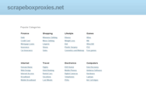Scrapeboxproxies.net thumbnail