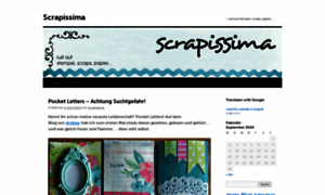 Scrapissima.wordpress.com thumbnail