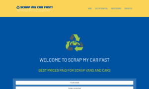 Scrapmycarfast.co.uk thumbnail