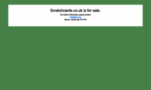 Scratchcards.co.uk thumbnail