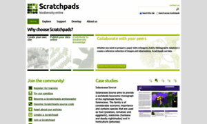 Scratchpads.org thumbnail