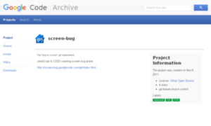 Screen-bug.googlecode.com thumbnail