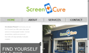 Screen-cure.com thumbnail