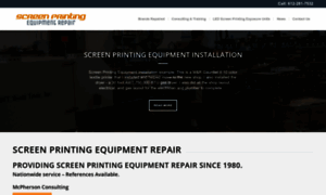 Screenprintingequipmentrepair.com thumbnail