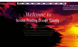 Screenprintingorangecounty.com thumbnail