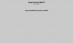 Screenservicestv.be thumbnail