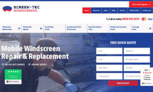 Screentecwindscreens.co.uk thumbnail