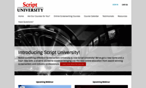 Screenwritersuniversity.com thumbnail