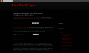 Screwedup-credit-repair.blogspot.com thumbnail