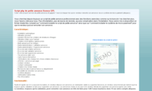 Script-php-petite-annonce.com thumbnail