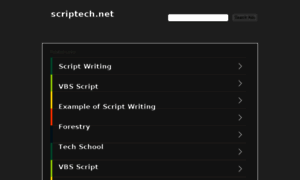 Scriptech.net thumbnail