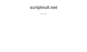 Scriptnull.net thumbnail
