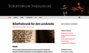 Scriptoriumtheologiae.dk thumbnail