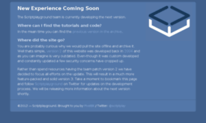 Scriptplayground.com thumbnail