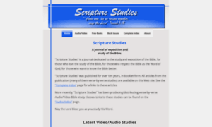 Scripturestudies.com thumbnail