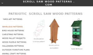 Scrollsawwoodpatterns.com thumbnail