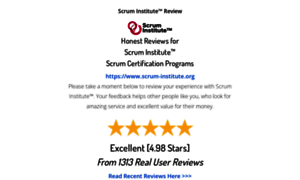 Scrum-institute-review.com thumbnail